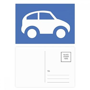 Imagem de Conjunto de cartões postais de aniversário com estampa ambiental para veículos energéticos