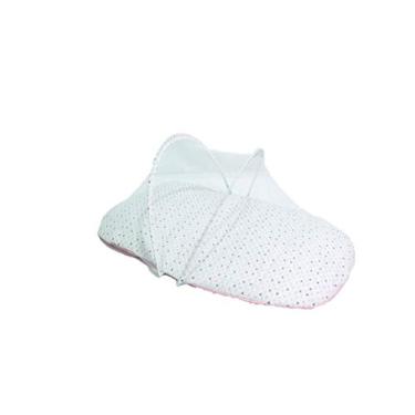 Imagem de Giz de Cor Confecções Bercinho Portatil Triangulo Branco C/Rosa Triangulo Branco C/Rosa