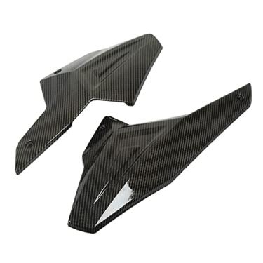 Imagem de Escapamento do chassi do motor, à prova de impactos, resistente a quebras, fibra de carbono, padrão de motor de motocicleta para modificação