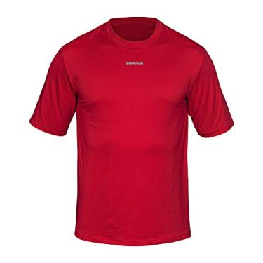 Imagem de Camiseta Active Fresh Mc - Masculino Curtlo GG Vermelho