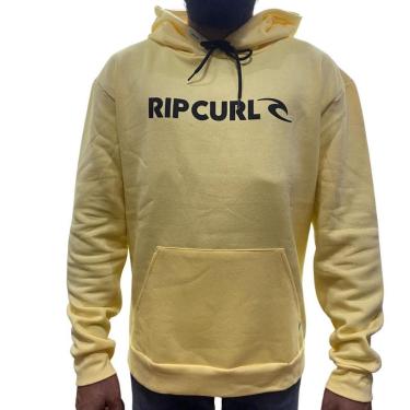 Imagem de Moletom Rip Curl Brand Blade Hood CFE0288A583 Amarelo-Masculino