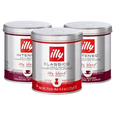 Imagem de Café Moído, Illy, 3 Latas de 125g
