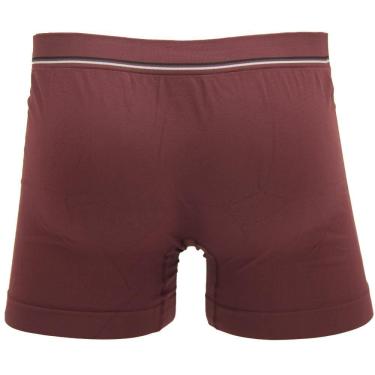 Imagem de Cueca Boxer Lupo Microfibra Vermelha - Masculino
