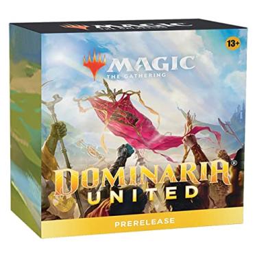 Imagem de MTG Magic The Gathering Dominaria United Prerelease Pack Kit - 6 Draft Booster Packs + More! Multicoloured