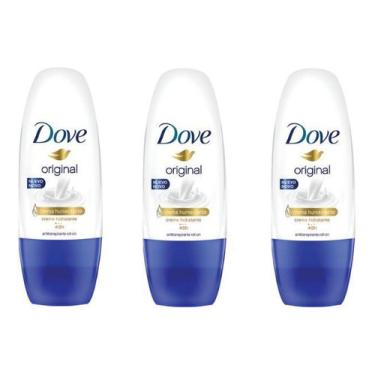 Imagem de Desodorante Dove Rollon Feminino  30 Ml - Kit C/3un Desodorante dove rollon feminino  30 ml - kit c/3un