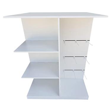 Imagem de Expositor Gôndola Central Comercial Painel Canelado Pet Shop