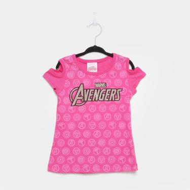 Imagem de Blusa Infantil Brandili Avengers Feminina-Feminino