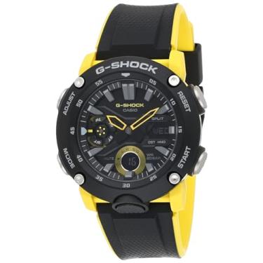 Imagem de Casio G-Shock GA-2000-1A9 Relógio masculino analógico digital de carbono GA-2000, Moderno