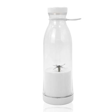 Imagem de Mini Liquidificador de Viagem Compacto com Alça 400 ML - Branco - Premium
