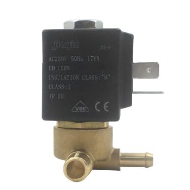 Imagem de Jiayin JYZ-5 2/2 vias AC 230V 50Hz G1/20.3 cm 4 mm Válvula de água solenoide eletromagnética normalmente fechada N/C para gerador de fluxo de gás