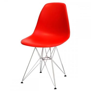 Imagem de CADEIRA EAMES EIFFEL VERMELHA OR DESIGN 1102