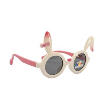 Imagem de Oculos de Sol Lemone İnfantil 09 (Creme)