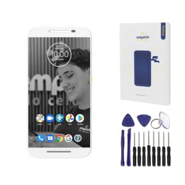 Imagem de Tela Frontal Display Touch Lcd Compatível Moto G3 Empório Standard Branco