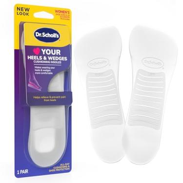 Imagem de Dr. Scholl's Palmilhas acolchoadas para uso diário, sapatos baixos, vestidos, sapatos casuais, botas femininas 36 a 40