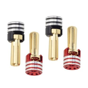 Imagem de 4 plugues de dissipador de calor de bateria de carro RC duráveis para caminhões off-road 1/10 acessórios de carro RC Z