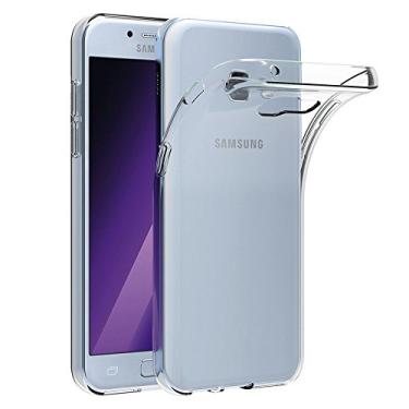 Imagem de Capa para Samsung Galaxy A5 2017 (5,2 polegadas) MaiJin Capa Traseira Transparente de Gel de Borracha TPU Macio