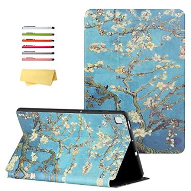 Imagem de UUcovers Capa para Galaxy Tab S6 Lite de 10,4 polegadas, modelos 2022 e 2020 (SM-P610/P613/P615/P619) com [despertar/hibernar automaticamente], capa de couro PU fino e capa traseira de TPU macio à