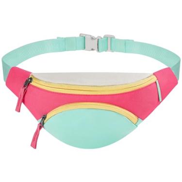 Imagem de Choco Mocha Pochete infantil, azul-petróleo e rosa, Small, Meninas