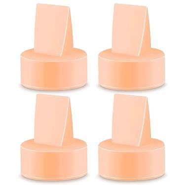 Imagem de Maymom Válvulas de bico de pato para Spectra. Projetado para Spectra S1 Spectra S2 Spectra 9 Plus Spectra Dew 350 Não Original Spectra Pump Parts Spectra S2 Acessórios Substituir Válvula Spectra (Laranja, 4 unidades)