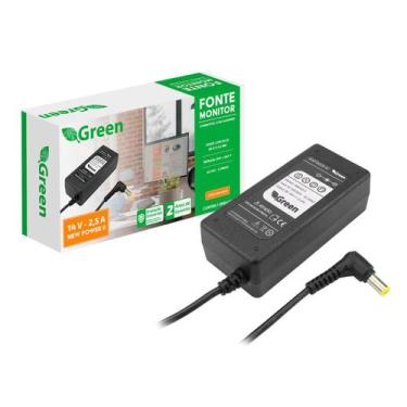 Imagem de Fonte Carregador Para Monitor 14v 2.5a S19b300 S19b300b - GREEN, 044-0