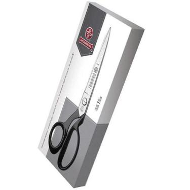 Imagem de Tesoura Alfaiate Profissional 25CM para Canhoto Preta Mundial EP 493-1