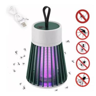 Imagem de Luminária Armadilha Mata Mosquito Pernilongo Led Uv - Monac