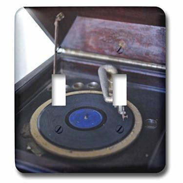 Imagem de 3dRose Interruptor duplo para toca-discos vintage lsp_56781_2