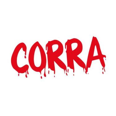 Imagem de Transfer Para Balão Lettering Vermelho - Corra - 1 unidade - Rizzo, M