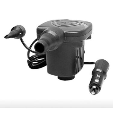 Imagem de Inflador de Ar Bomba Elétrica Automotiva 12V Encher Colchão - Genuinos