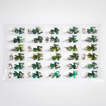 Imagem de Kit 30 Iscas Artificiais Sapo Tucunaré Pesca - Gici sports
