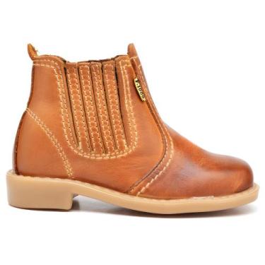 Imagem de Bota Infantil Couro Legítimo Botina Country Festa Junina - F1000, Late