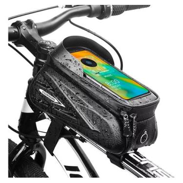 Imagem de Case Bicicleta Protetor De Celular Grande Emborrachado 7,2'' - bmax