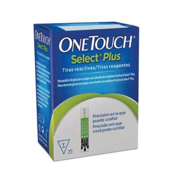 Imagem de Tiras OneTouch Select Plus 25 Unidades - ONE TOUCH