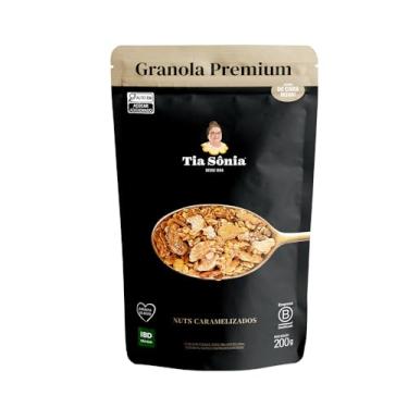 Imagem de Granola Premium Vegana Castanhas e Frutas 200g Tia Sônia