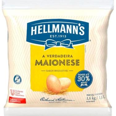 Imagem de Maionese Hellmann's Sachê1,6Kg Food Service