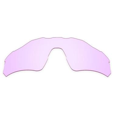 Imagem de Vonxyz Lentes de substituição para óculos de sol Oakley Radar EV Path OO9208 – Rosa claro claro