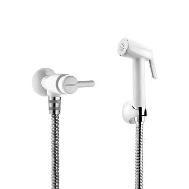 Imagem de Ducha Higiênica Lorenzetti Bric 1984 F31 Com Registro Branca Branca