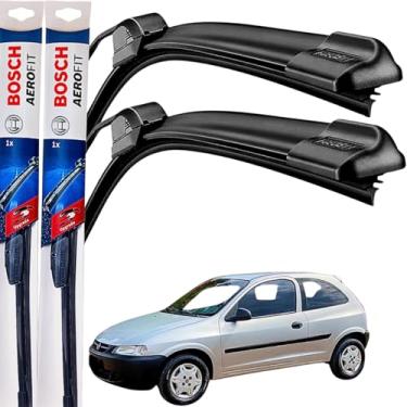 Imagem de Palheta Limpador Parabrisa Bosch Aerofit Par de Palheta Limpadora Dianteiro Original GM Celta 2000 á→2003