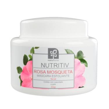 Imagem de Mascara esfoliante facial rosa mosqueta 55g nutritiv natuflores