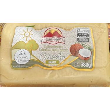Imagem de Doce em Barra Serra Bella 380g – Escolha Entre Cocada, Casadinho, Leite, Pingo de Leite c/Amendoim ou Abóbora com Coco – Sabor e Tradição Mineira em Cada Mordida (Cocada)