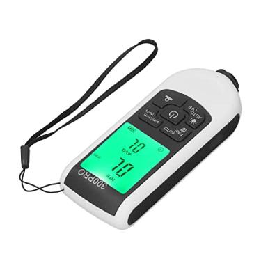 Imagem de Medidor de Espessura da Tinta, Display Digital de Testador de Profundidade de Revestimento 0-2000um, Alta Precisão, Função Estatística, para Veículo (Abs)