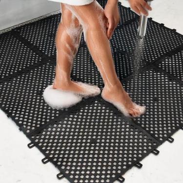 Imagem de 10 Tapete Piso Antiderrapante Estrado Pvc Banheiro Box Canil - Tribosh