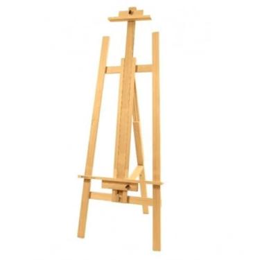 Imagem de Trident - Cavalete estúdio Super (MOD. 14039) | Modelo americano, madeira nobre, haste extensível e suporte para telas até 2,00 m | Muito robusto 34 kg