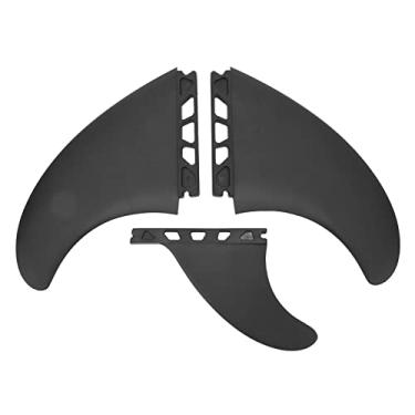 Imagem de Surf Fin Set Flexível Estável Leve PVC Prancha Fin para Pranchas Infláveis Longboard 3PCS