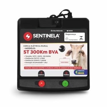 Imagem de Aparelho de Choque Eletrificador De Cerca Elétrica Rural St 300km Bva SENTINELA (PRETO)