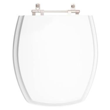 Imagem de Assento Sanitário Poliéster Iris Branco para vaso Onix 1.6gpf 6lpf