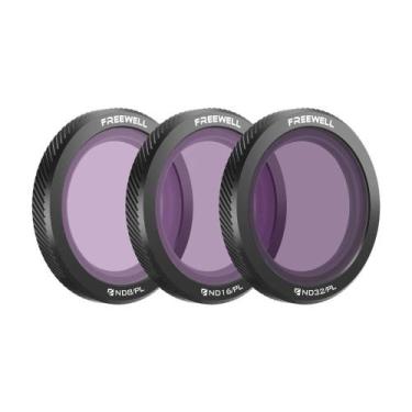 Imagem de Kit de Filtros ND/PL para Drone DJI Neo - Freewel (Bright Day) - Freew
