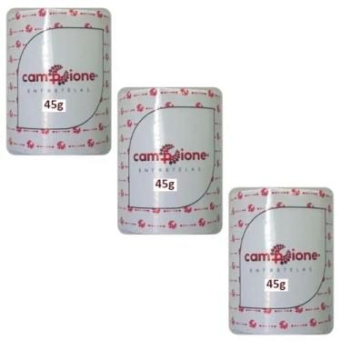 Imagem de Entretela De Bordado Campione 100m X 30CM Rasgo Facil 3 uni.