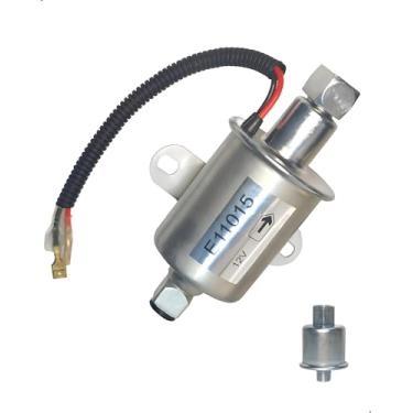 Imagem de Amblee Bomba de combustível elétrica de 12 V com filtro de combustível compatível com geradores Marquis Gold 5500 RV, Cummins Onan HGJAA/B/C/E/F RV Substituição para E11015 149-2620 149-2341-01