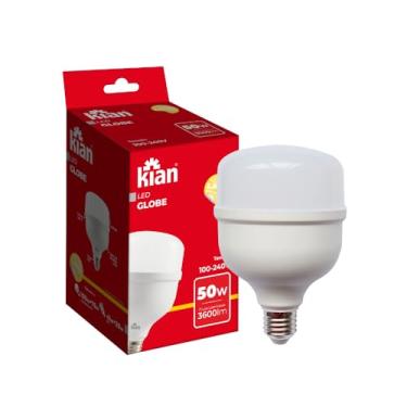 Imagem de Lâmpada Led Globe Forte e Alta Potência Base E-27 50W 3000K Bivolt Kian